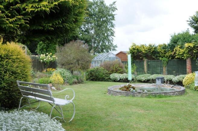 Rear garden