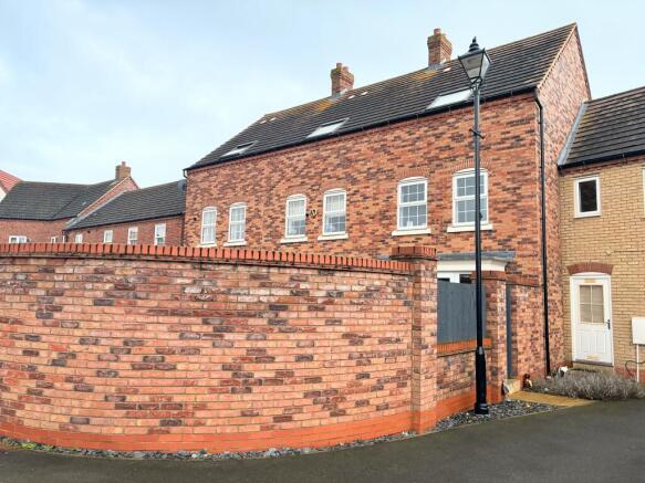 Rear of the property