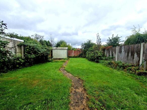 Rear garden