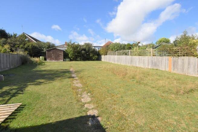Rear garden