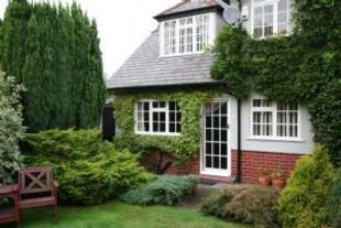 Rear of property