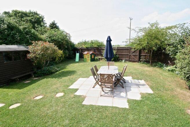 Rear garden