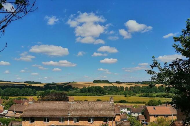 view from garden