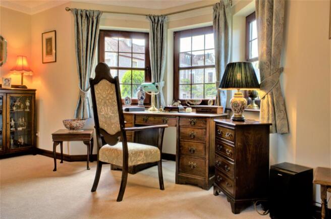 Study area in Bay to Drawing room