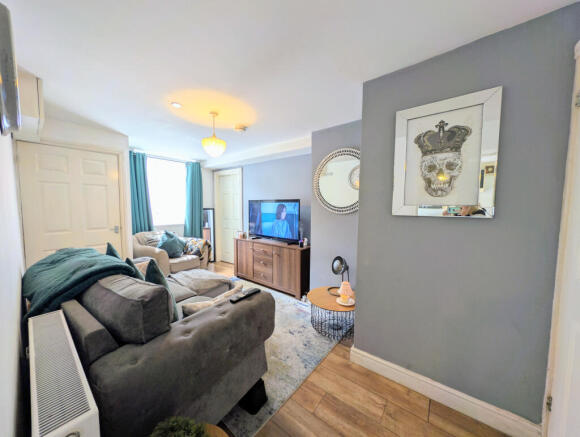 Flat below living room