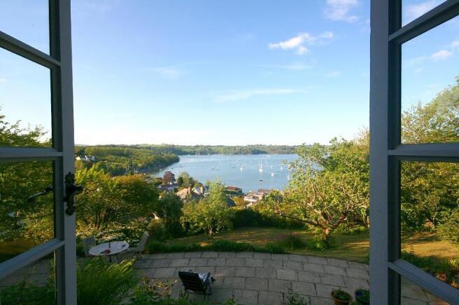View from summerhouse