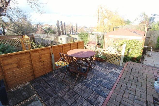 Rear garden