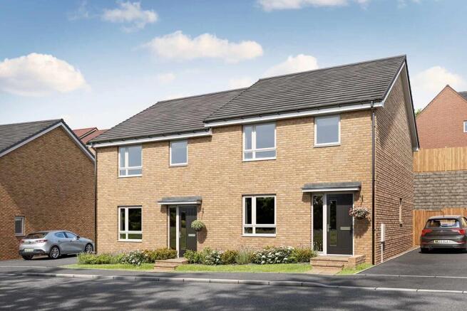 CGI of the 3-bed Satterstead