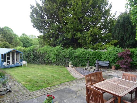 Private Rear Garden