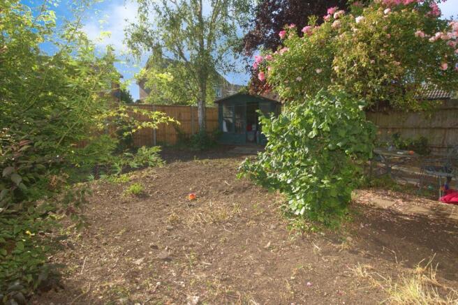 Rear garden