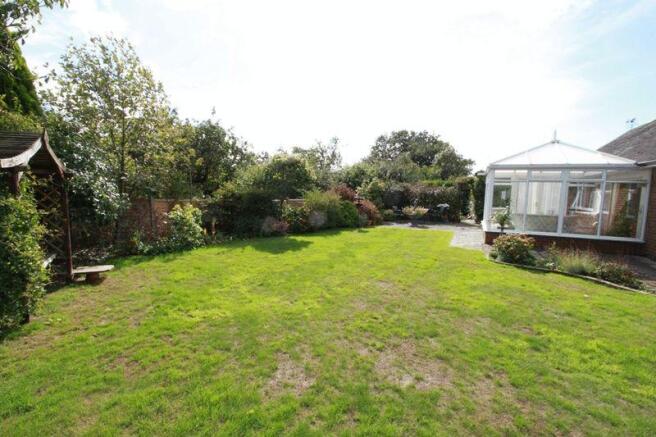 rear garden w