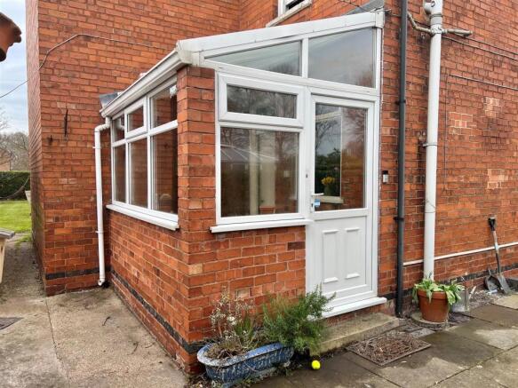 Rear Entrance Porch