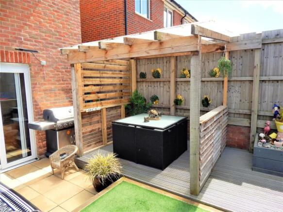 Rear garden