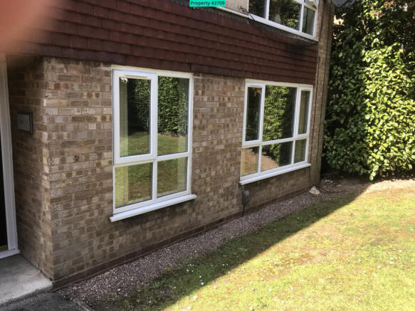 Front view of ground floor flat