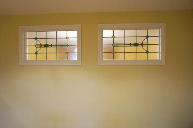 Feature stained glass windows