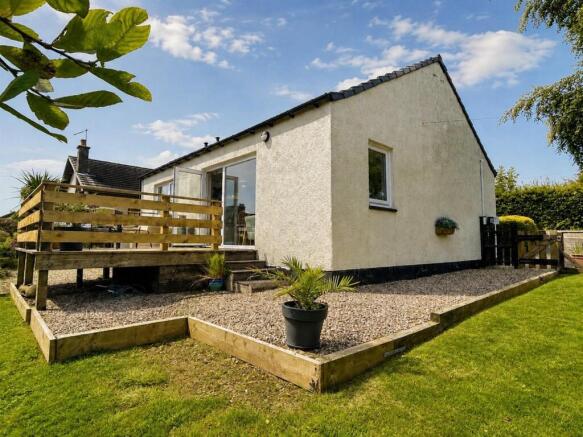 Garden view to house
