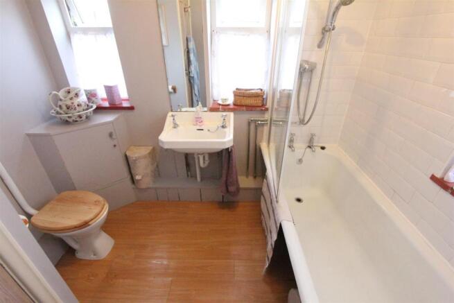 Bathroom to rear