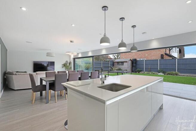 Kitchen/ Living/ Dining Room