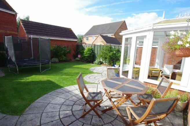 Rear garden