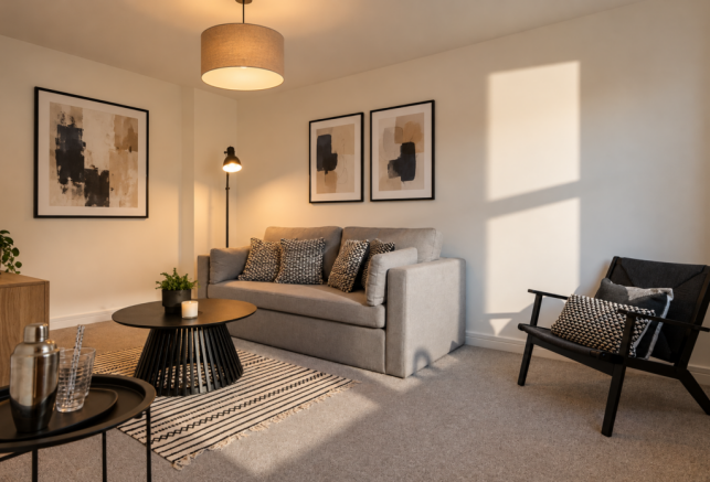 Frampton Gate - The Rowan - Living Room - August 2026