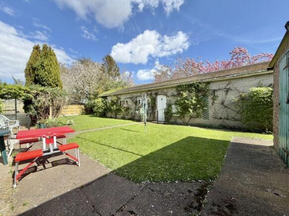 Rear garden