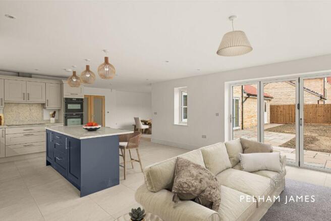 Open Plan Kitchen Dining Living, The Hollies, Corby Glen