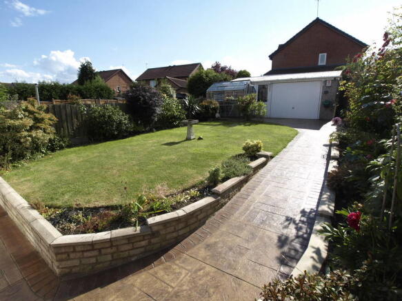 Rear garden