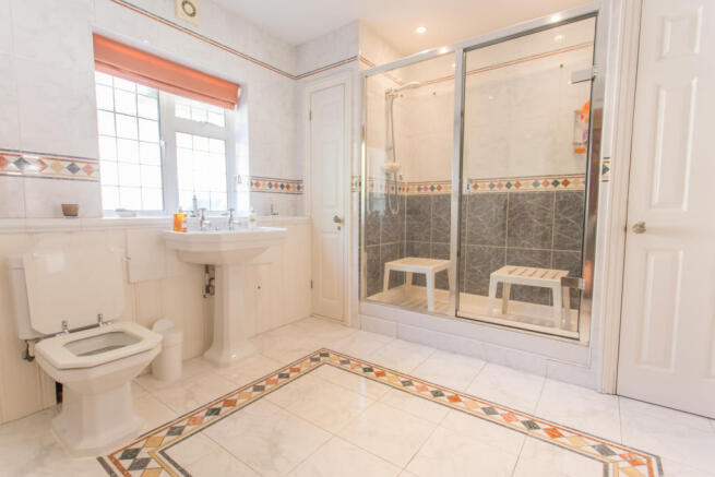 Downstairs Steam Shower Room