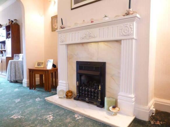 Lounge Fireplace
