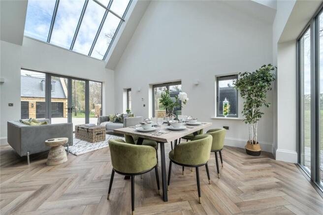 Vaulted Dining Area