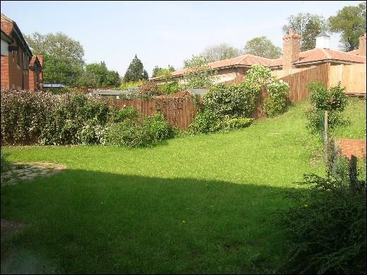 Rear garden