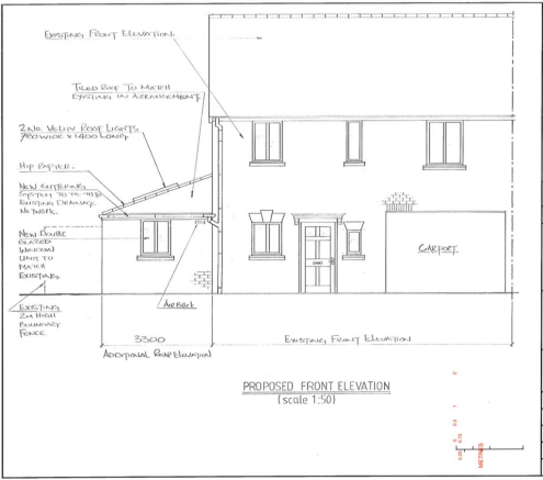 Proposed Front Elevation