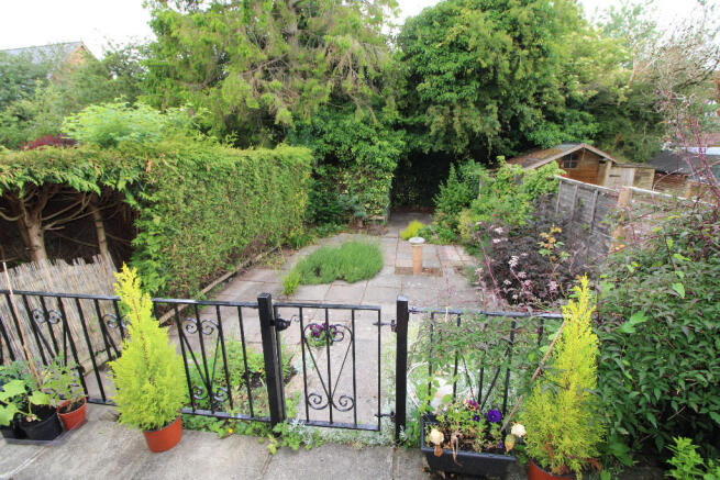 Rear garden