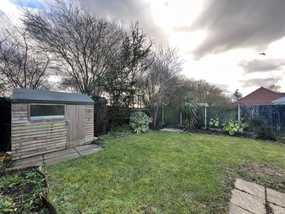 Rear garden