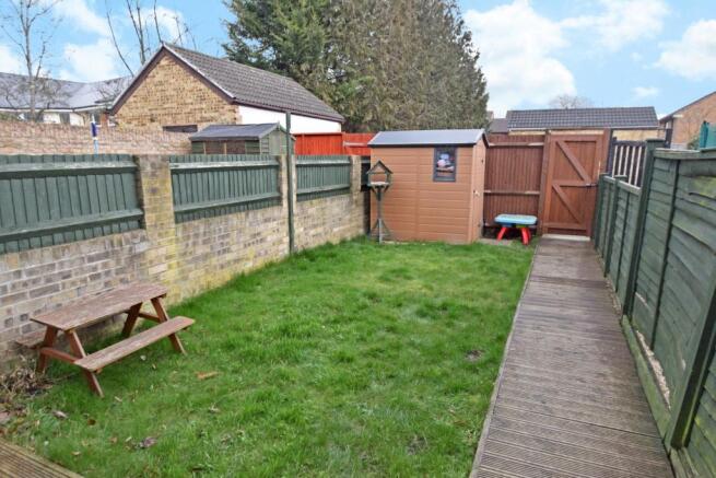 Rear garden
