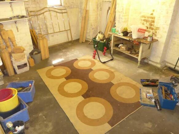 CELLAR USED AS A GAMES ROOM