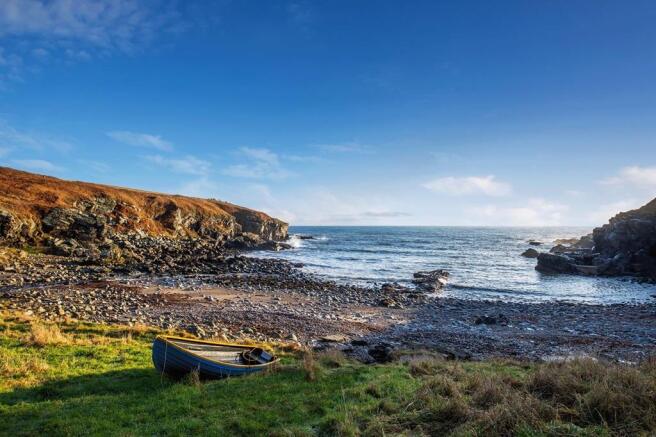 Coastal bay, close to Whiteland Coast, Newtonhill, Stonehaven 