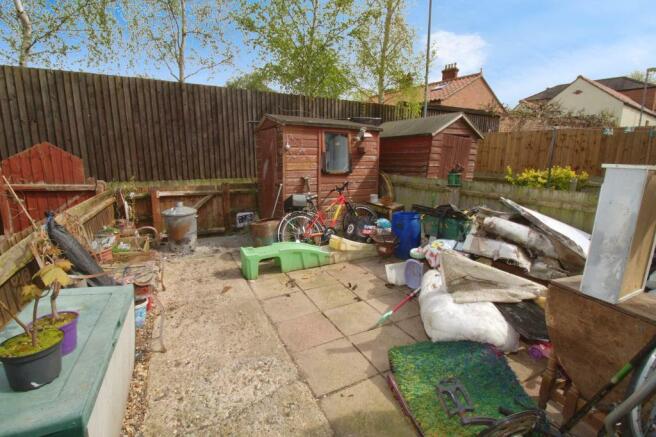 Rear garden