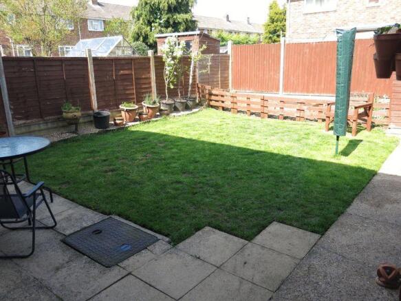Rear garden