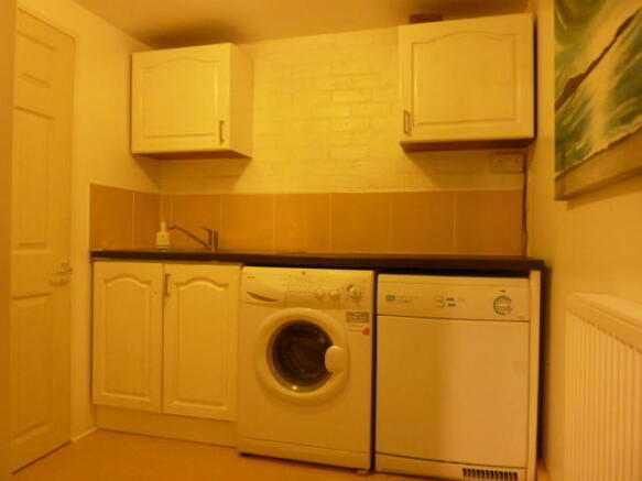 Useful storage room (formerly the garage)