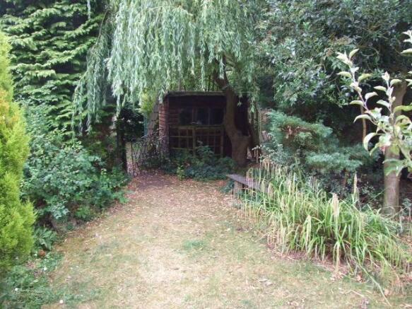 Rear garden