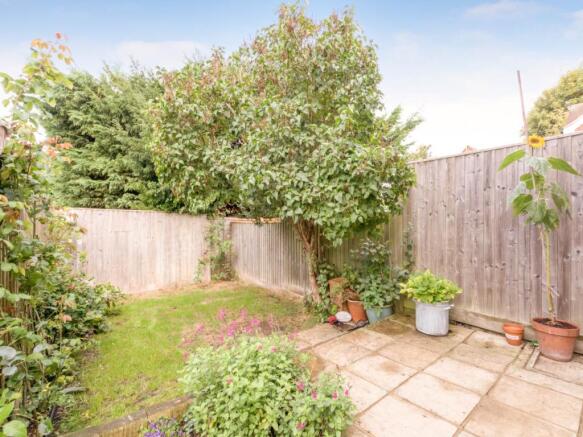 Rear garden