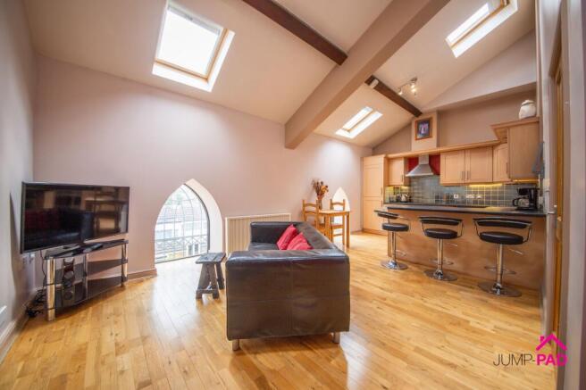 KITCHEN/DINING/LIVING ROOM