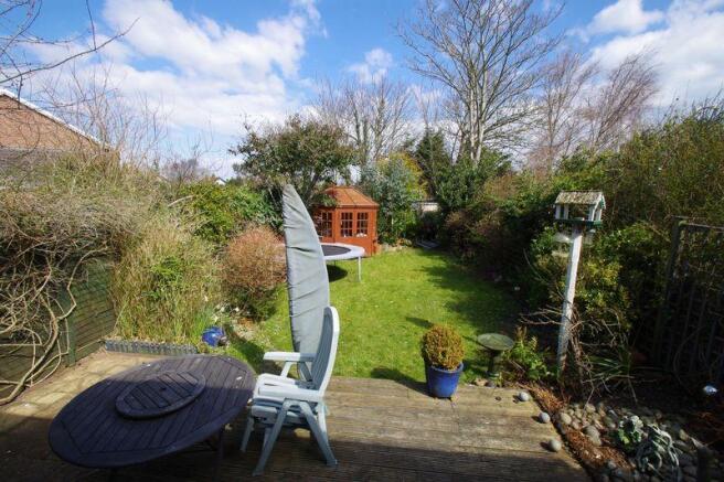 Rear garden