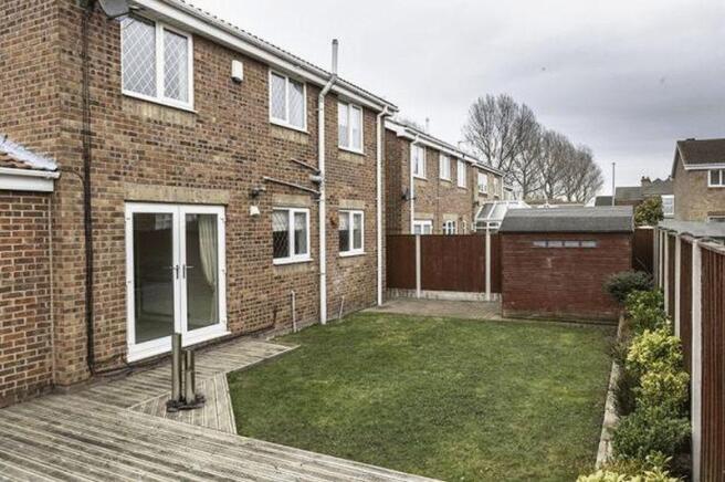 Rear garden