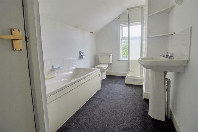 Bathroom to rear