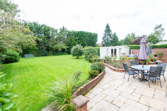 Rear garden