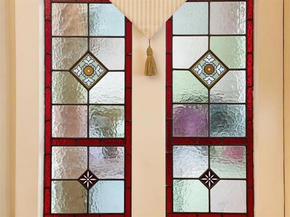 Stained Glass Door