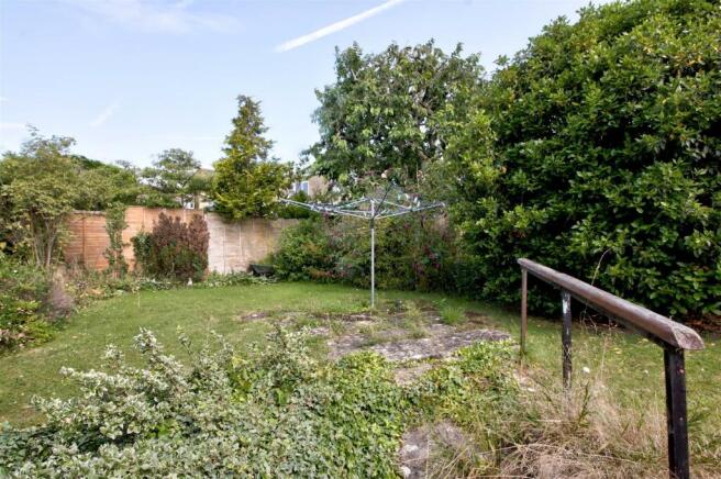 Rear garden