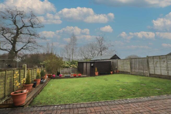 Rear garden